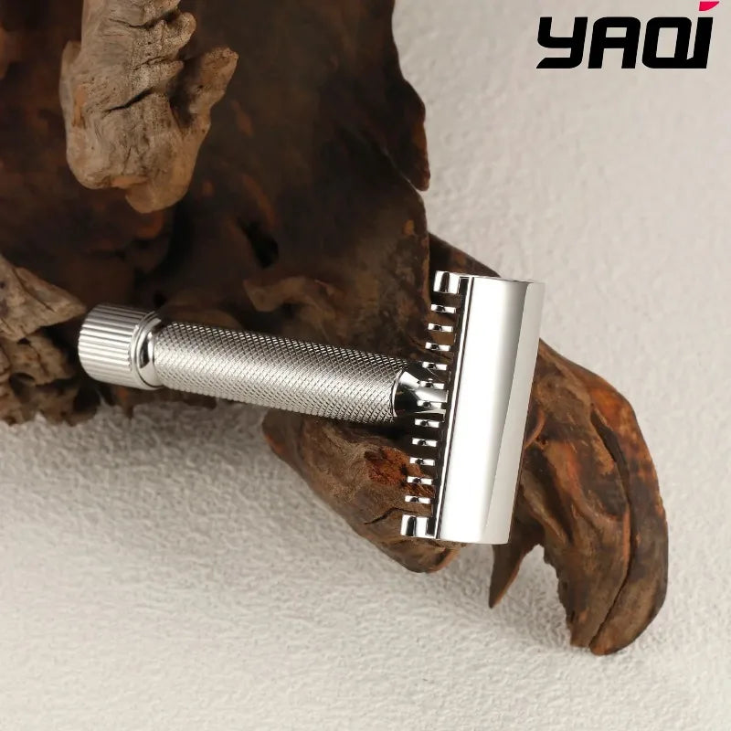 2026 New Arrival! Yaqi BAENZIGER Stainless Steel Safety Razor Boyfriend's Gift Zpaxo