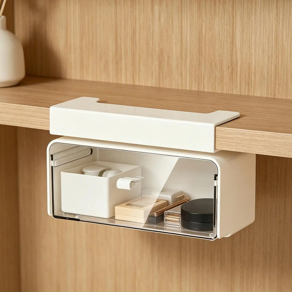 Under Cabinet Drawer Anti-moisture Bathroom Storage Organizer