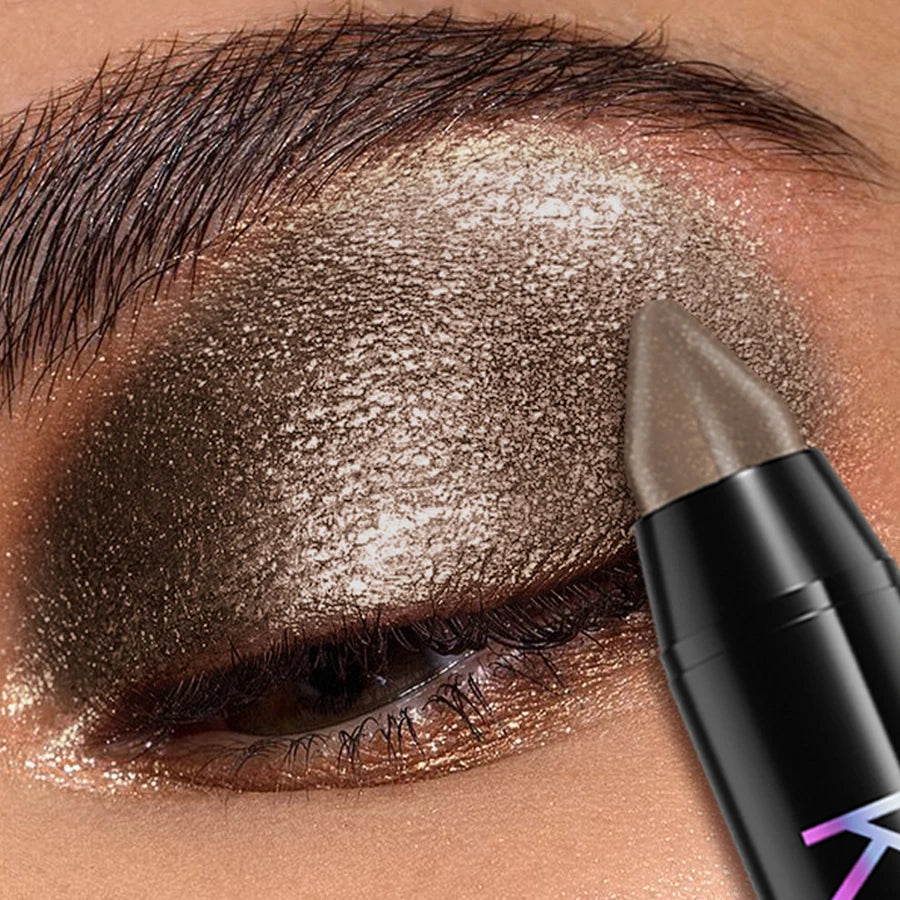 Brown Pearl Eyeshadow Stick Pen Waterproof Long Lasting Eye Shadow