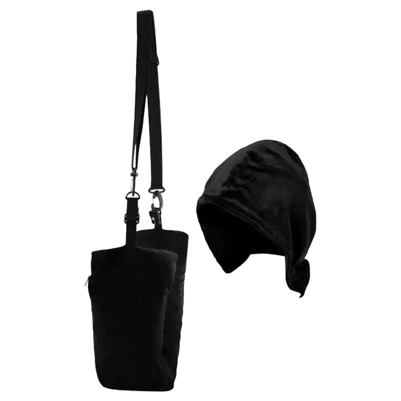 Hoodie Travel neck pillow storage bag Stuffable Neck Pillow Refillable Pillows Sleeper Hold Pillow Neck Support Car Headrest Zpaxo