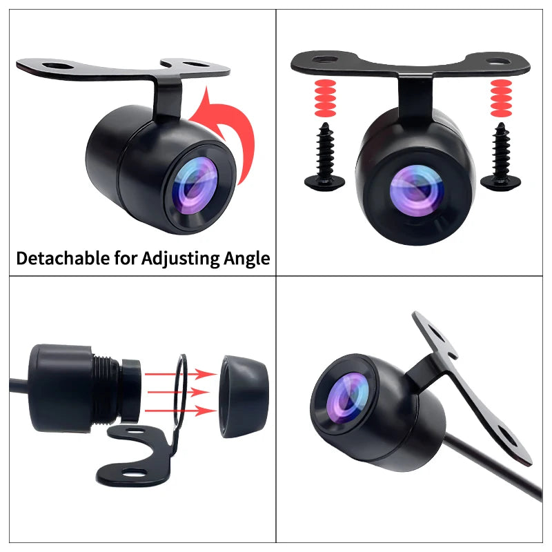 Car Reverse Camera HD Night Vision Wide Angle Rear View Parking