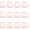 15Pcs Transparent Pink Reusable Gift Bags Foldable Party Favor Pouches Wedding Bridal Shower Birthday Treat Bags