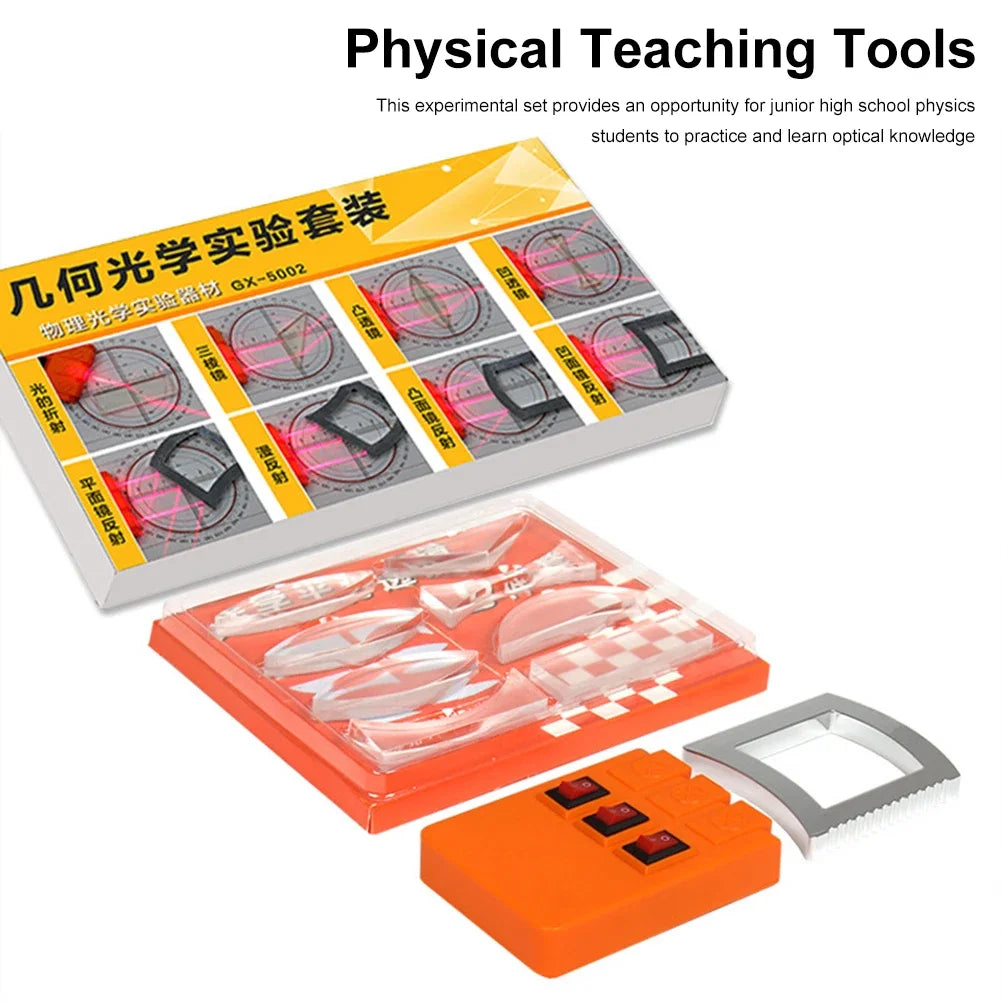 3-1sets Lens Imaging Equipment Tools Physical Teaching Tools Teaching Aids Geometric Optics Experimental Set Learning Kits Zpaxo