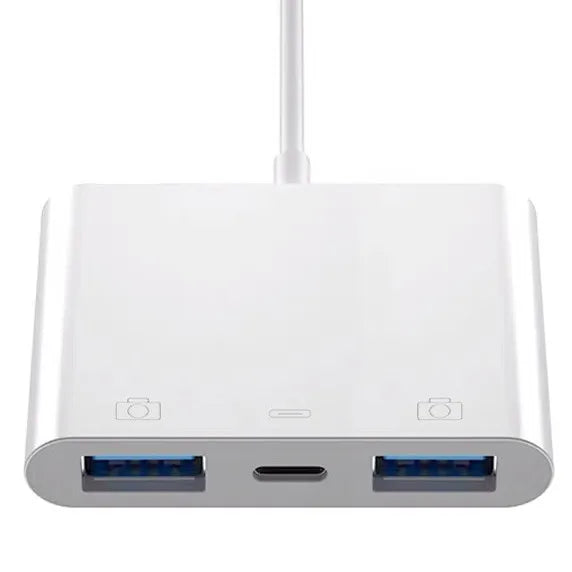 Lightning USB OTG Converter Adapter IPhone Mouse Keyboard Charging U