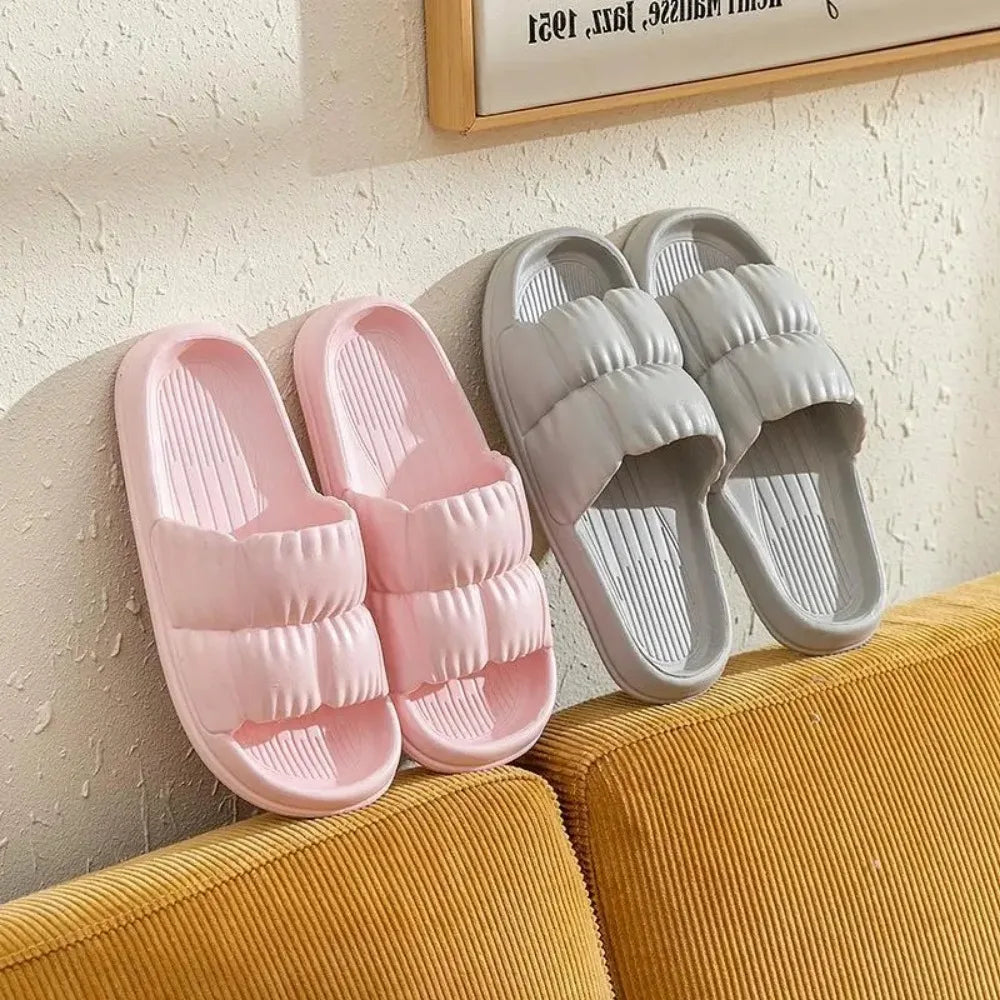 EVA Slipper Best-selling Pleated Petal Slippers Women Shome Shoes