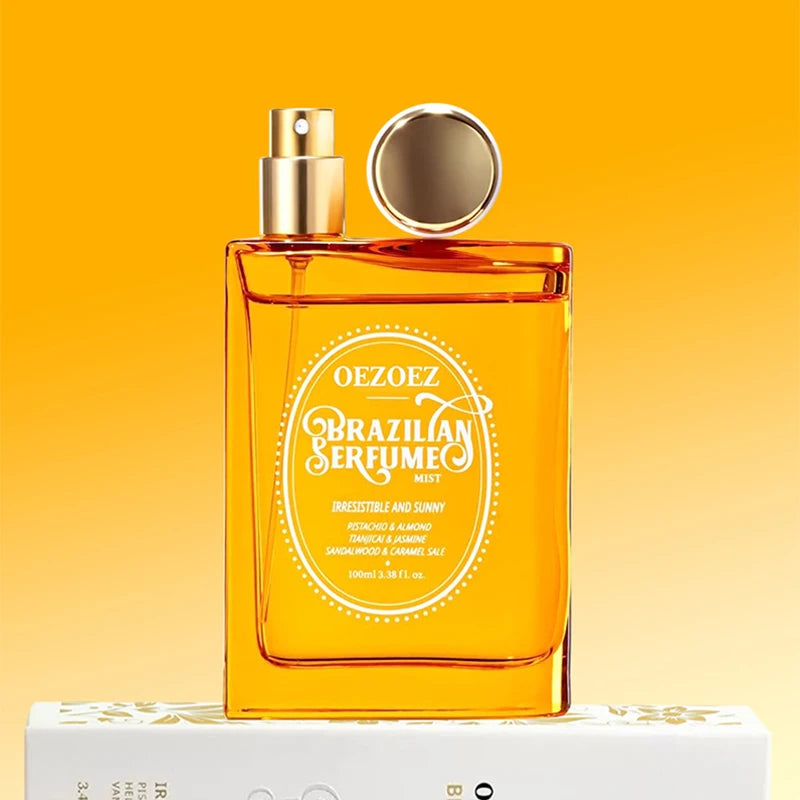 Luxury Caramel Vanilla Perfume 100ml, Oriental Floral Fruity Gourmand Fragrance Mist, Jasmine Eau De Parfum Spray Strong Sillage Zpaxo