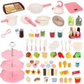 Play Kitchen Accessories Preschool Learning Activities Game Interactive Learning Play Kitchen Toys Pretend Food Set For Kids Zpaxo United States