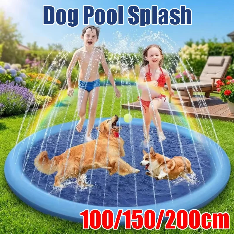 Large Non-slip Splash Mat Kids Dogs Available 100 150 Thick Dog