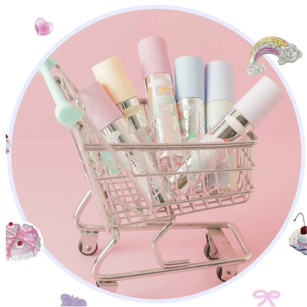 FLORTTE Wackky Girl's World Lip Cream Matte Velvet Non-stick Cup Zpaxo