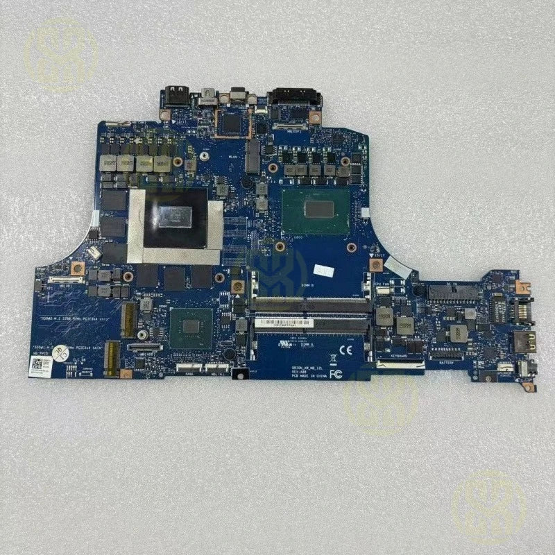 Dell M15 Laptop Motherboard 0RI0N SW-MB12L 0WCNK6 I7-8750 1060