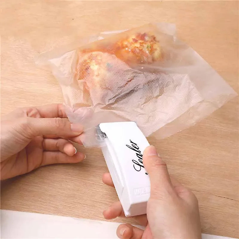 Portable Heat Bag Sealer – Food & Snack Storage Sealing Clip