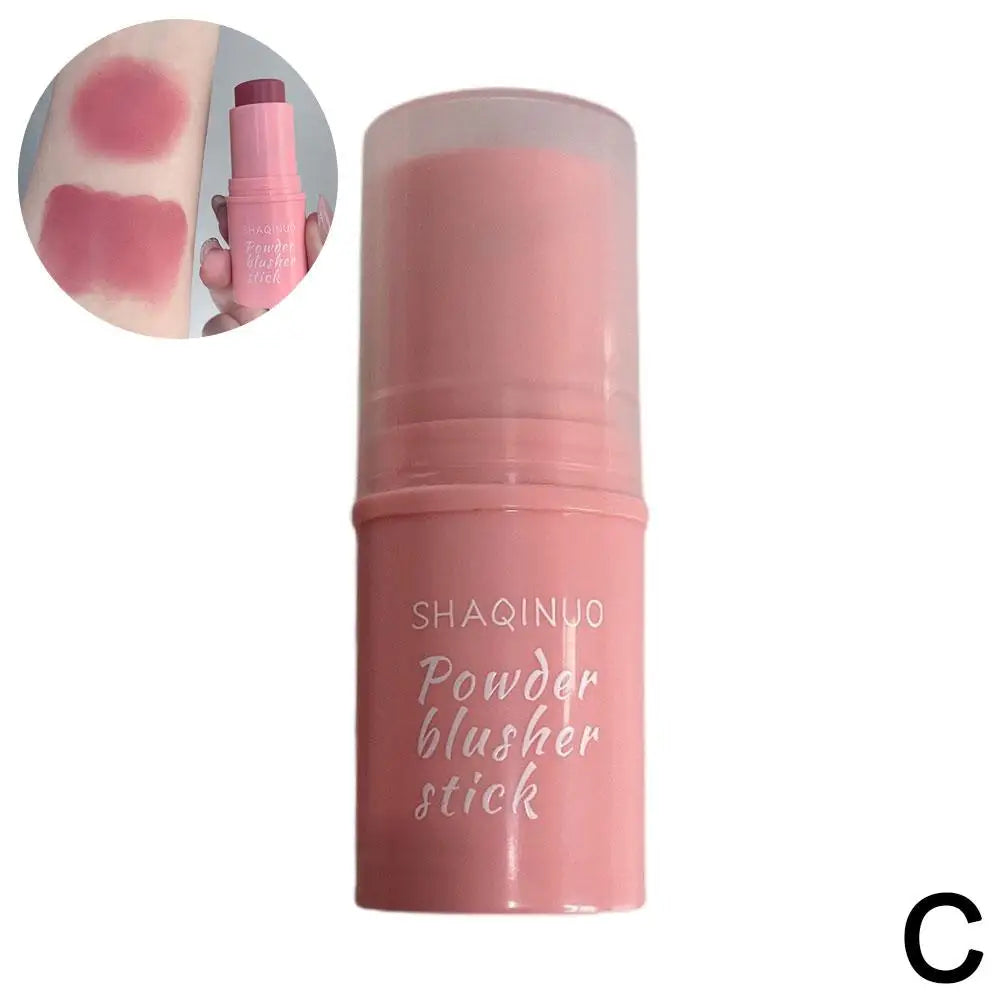 Dual-Use Blush & Lip Gloss Stick – Waterproof Powder Blusher Blush & Lip Stick Zpaxo 03
