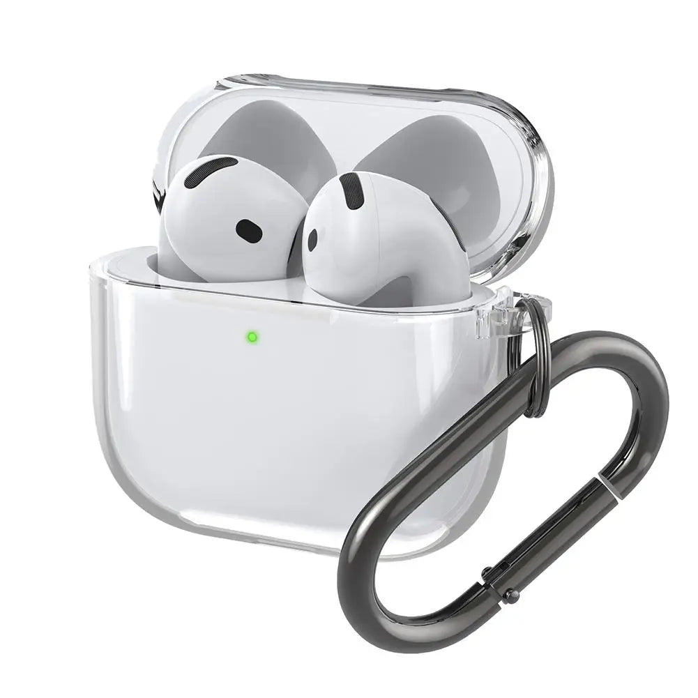 Transparent Protecitve Case Apple Airpods 4 Clear Soft TPU 4th Zpaxo