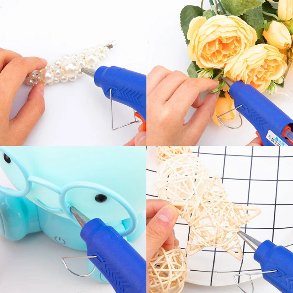 Hot Melt Glue Gun20W Hot Melt Glue Gun Using Glue Stick for DIY Handicrafts, Arts and Crafts, Christmas Gifts, Quick Home Repair Zpaxo