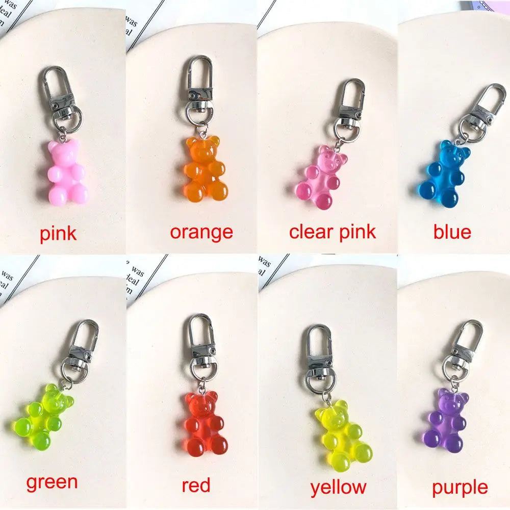 Lover Original Trinket Earphone Cover Animal Charm Key Ring Key Chain Jewelry Fashion Accessories Zpaxo
