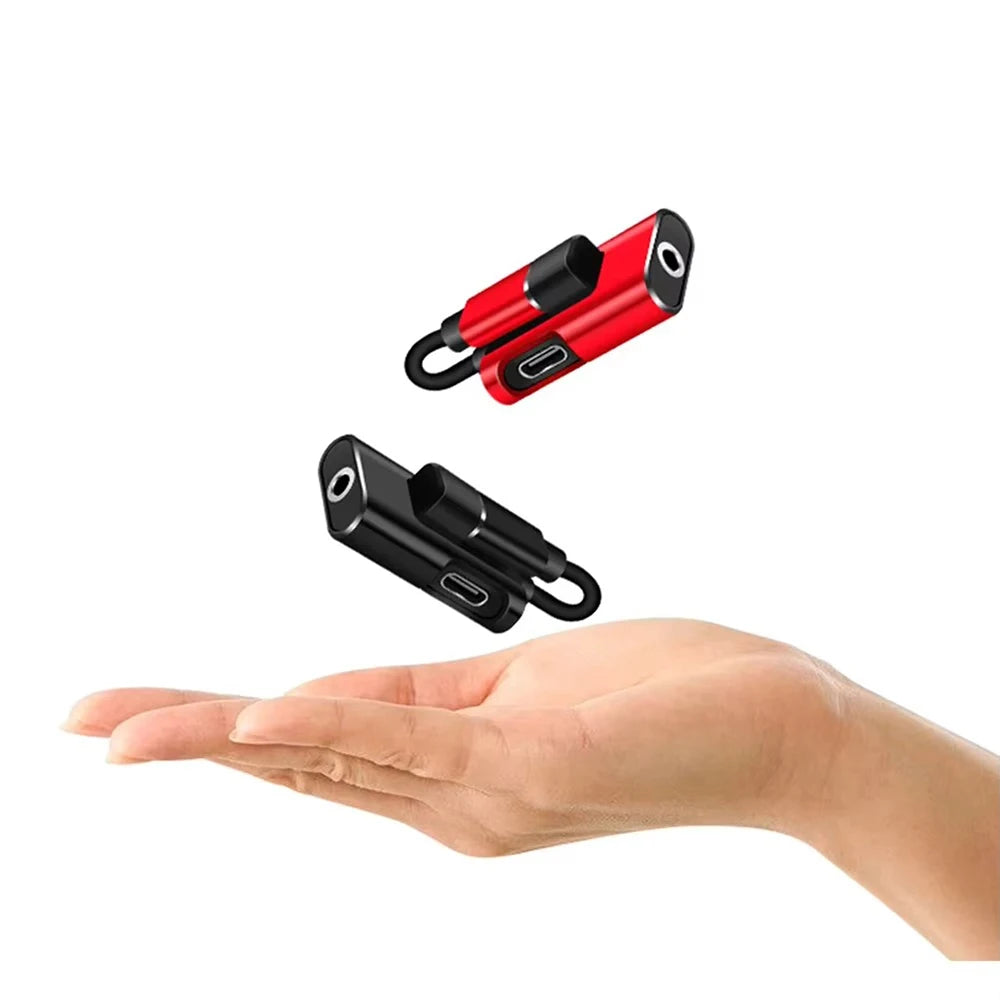 USB-C to 3.5mm Audio Adapter – 2-in-1 Splitter & Charger USB-C Audio Adapter Zpaxo