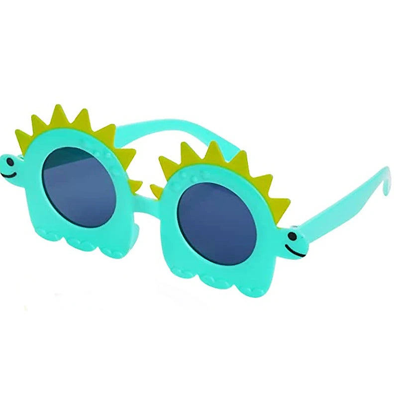 Hawaiian Plastic Glasses Flamingo Pineapple Sunglasses Summer Beach Zpaxo style30