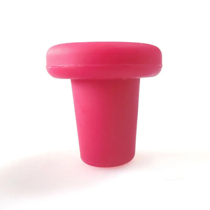 Silicone Wine Bottle Stoppers – Set of 1–4 | Bar Accessories