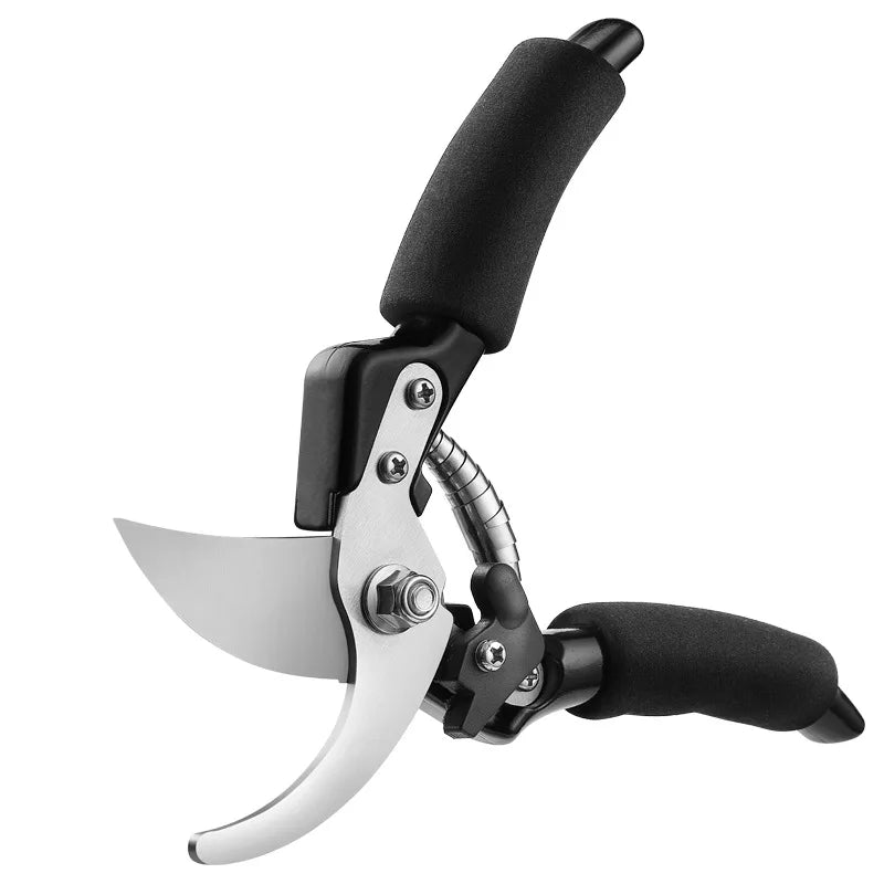 Titanium alloy bypass pruning garden manual trimmer, lightweight and ergonomic, anti slip handle SK-5 steel, durable Zpaxo standard version