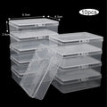 Transparent Plastic Card Boxes Waterproof Playing Holders Poker Board