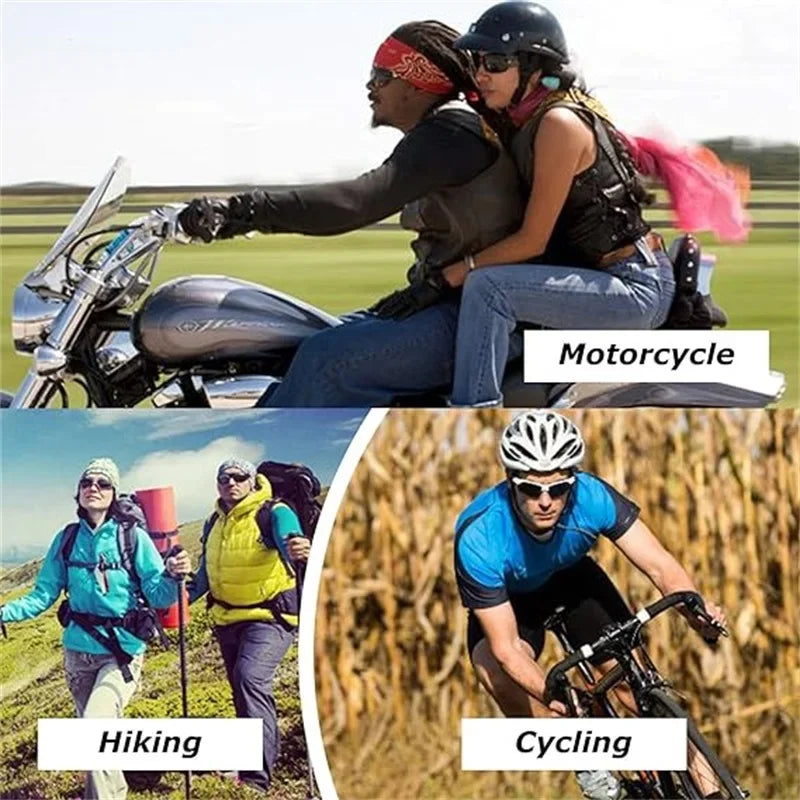 Men's Retro Anti-UV Motorcycle Goggles Padded Comfortable Outdoor Ski