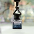 CM1Psc Black Cap Dyed Square Empty Bottle Car Essential Oil Diffuser