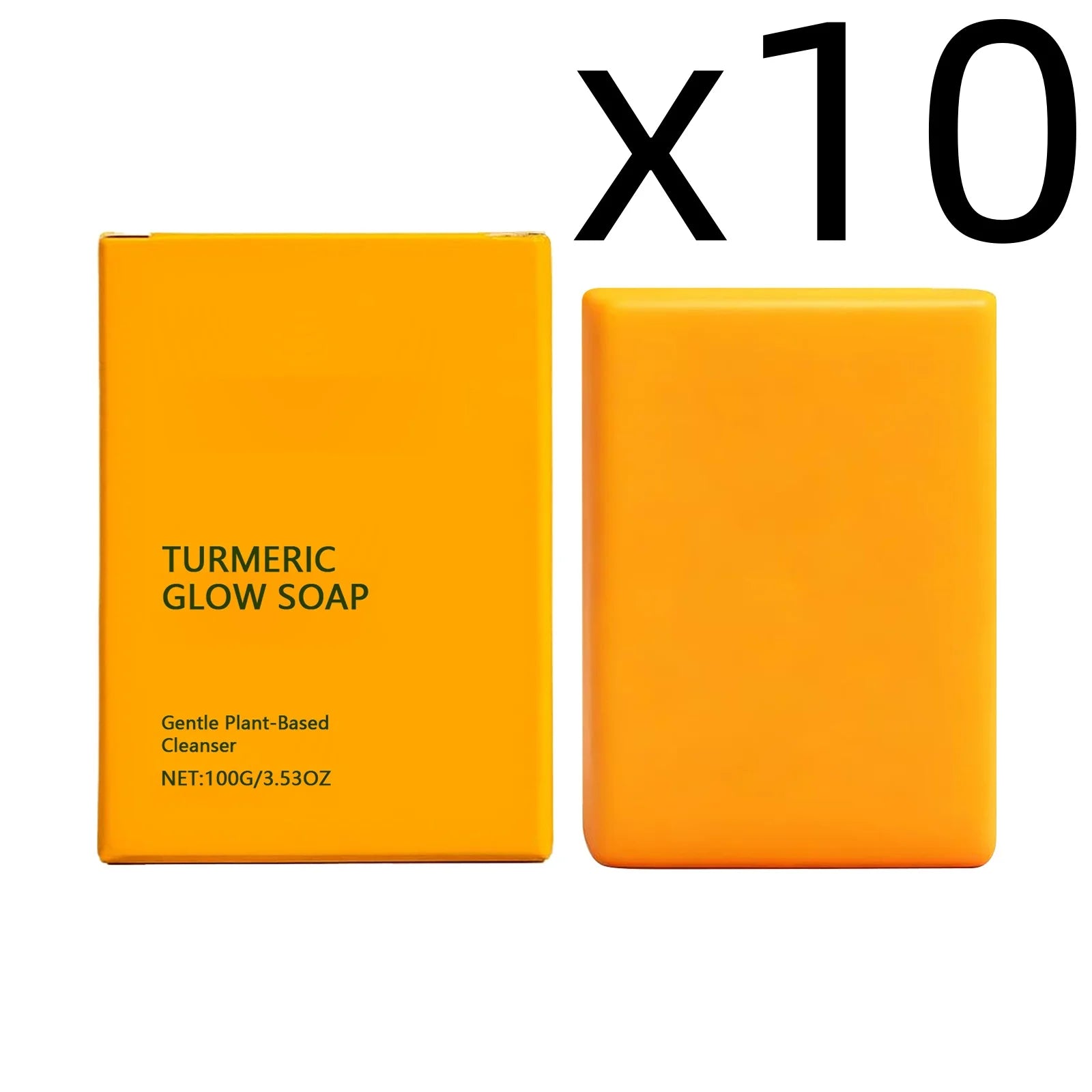 Turmeric Body Cleansing Soap – Deep Clean & Nourish 100g Turmeric Body Soap Zpaxo 100g Boxed X 10PCS