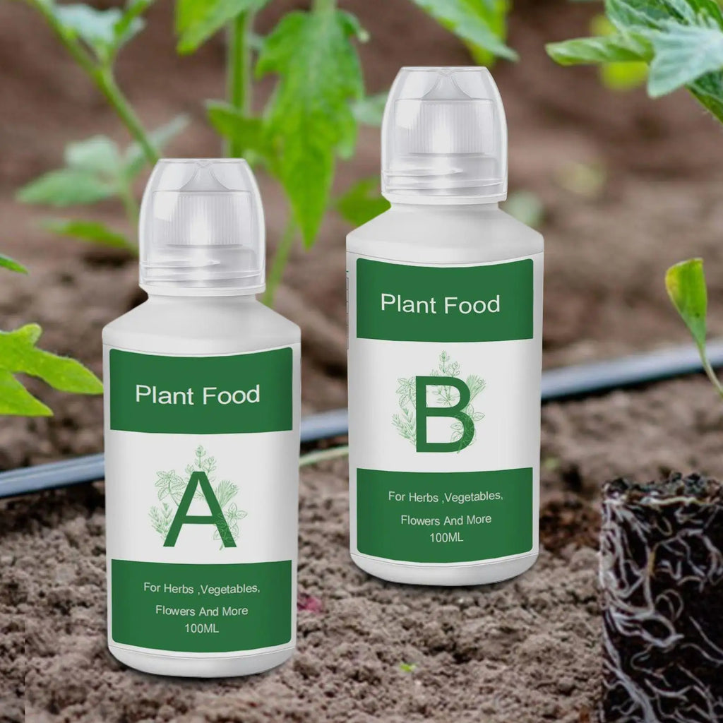 Hydroponic Nutrients Liquid Plant Food Fertilizer Indoor Growing