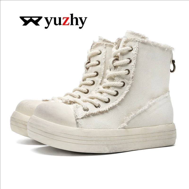 Men's Casual Sneakers Luxury Trainer Shoes Breathable Race Running