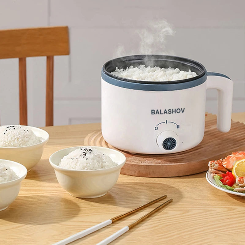 Mini Electric Rice Cooker Single Double Layer Intelligent Automatic Home Kitchen Cooker 1-2 People MultiCooker Steamed Rice Pot Zpaxo