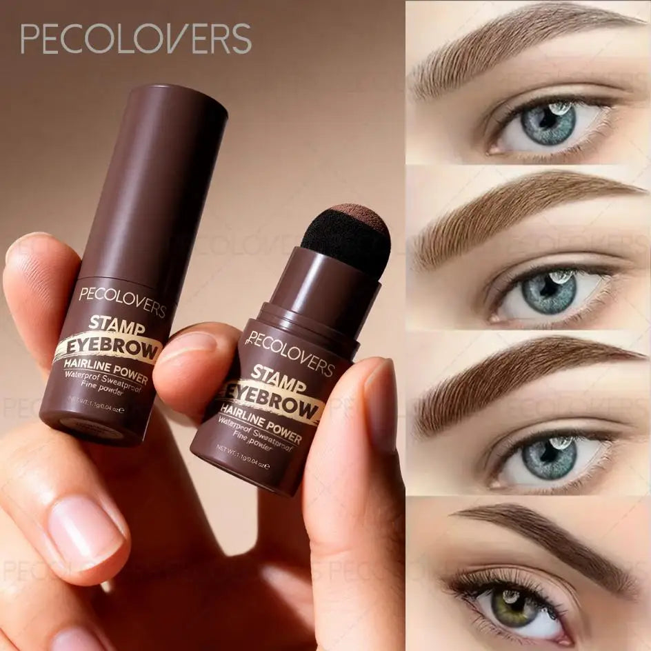 Hairline Powder Waterproof Hairline Root Cover Up,Sweatproof Eyebrow Contour Stick,Root Edge Shadow Filling Powder Zpaxo