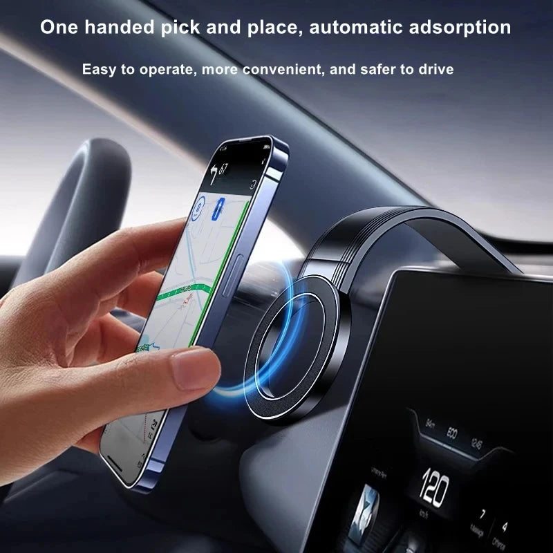 2026 Magnetic Car Phone Mount Bendable Detachable Adjustable Angle