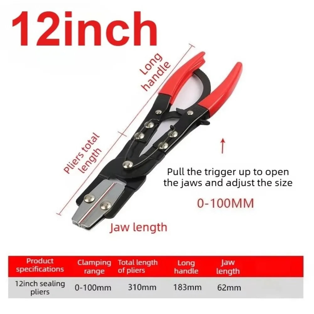 8 10 Automotive Hose Clamp Pliers Adjustable Automatic Locking Oil Zpaxo 12 in