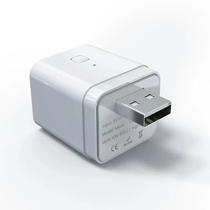 Tuya WIFI Smart Micro USB Adaptor Switch 5V Power Plug Works Life