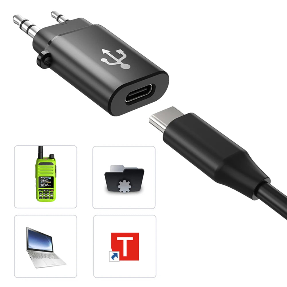 TPC11 TK Type-c Programming Cable Adapter Intercom USB Program