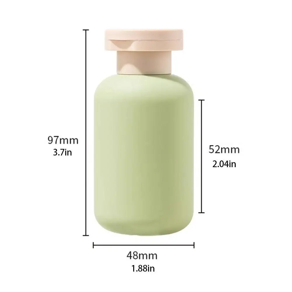 3-Pack Refillable Travel Bottles – Leak-Proof Squeeze Containers Travel Bottles Set Zpaxo