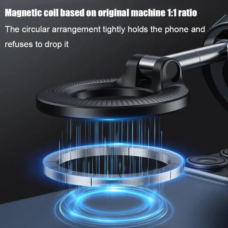 360 Adjustable Vacuum Suction Magnetic Bracket Car Phone Holder