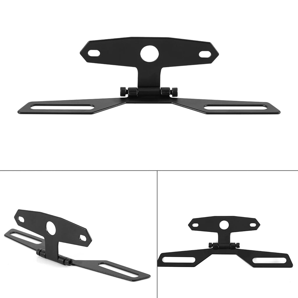 Foldable Motorcycle Taillight Bracket Sturdy Durable Easy Install