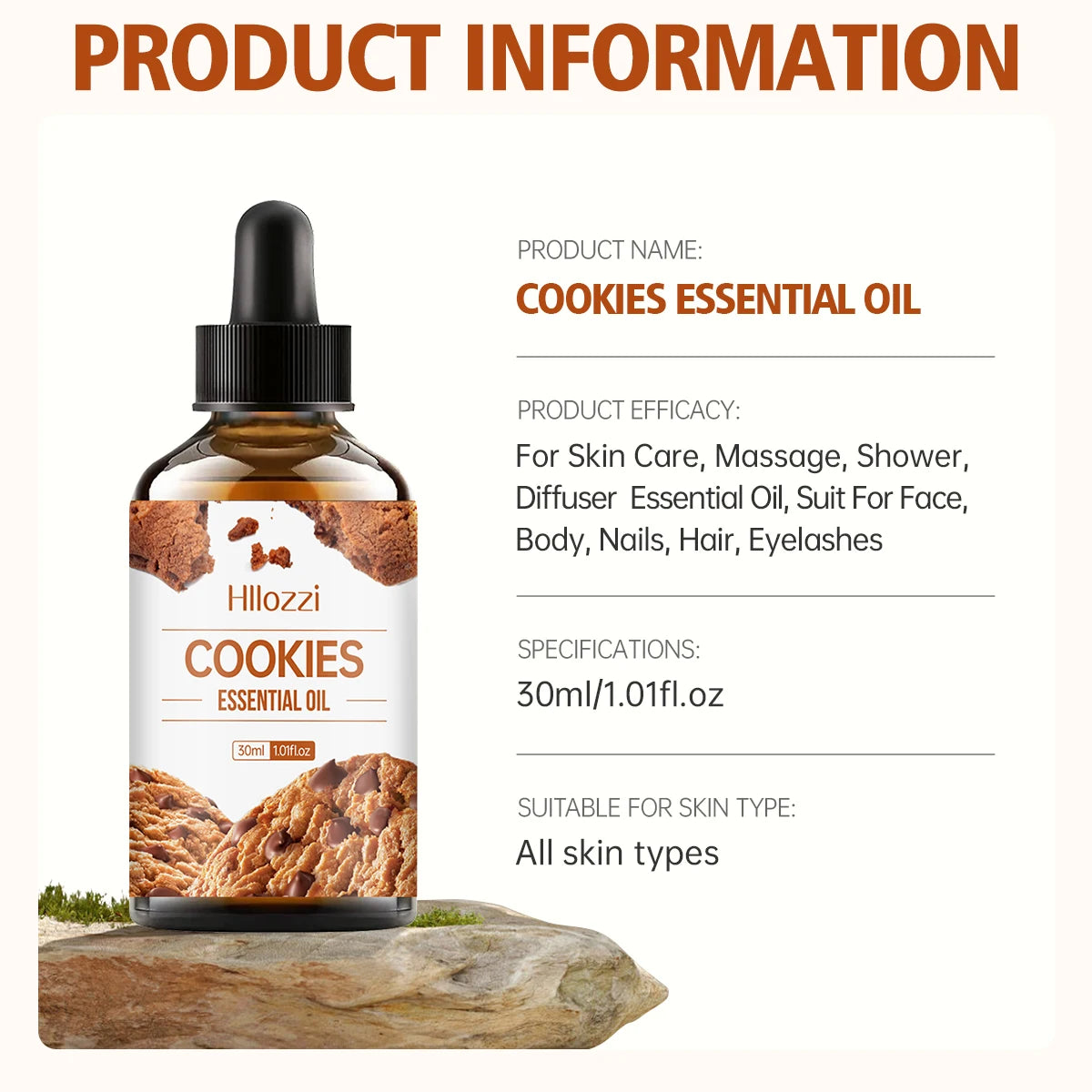 Cookies Essential Oil Hydrating Moisturizing Aromatherapy Candle Soap Zpaxo