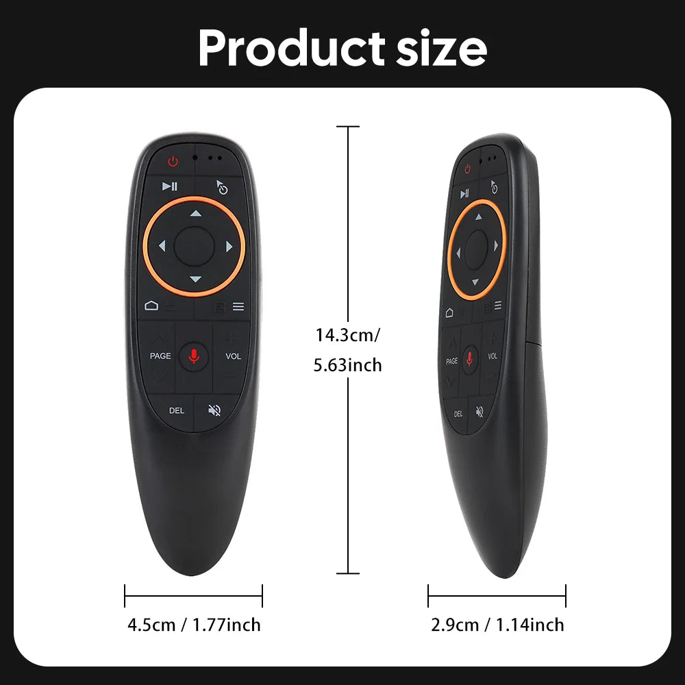 5 G10S Voice Remote Control Wireless Air Mouse Gyroscope Controller Zpaxo