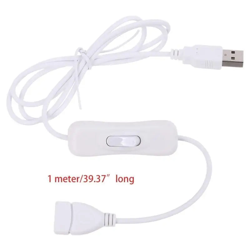652F Cable Extension Toggle Light Fan LED Strip USB 2 0 Male Female Zpaxo