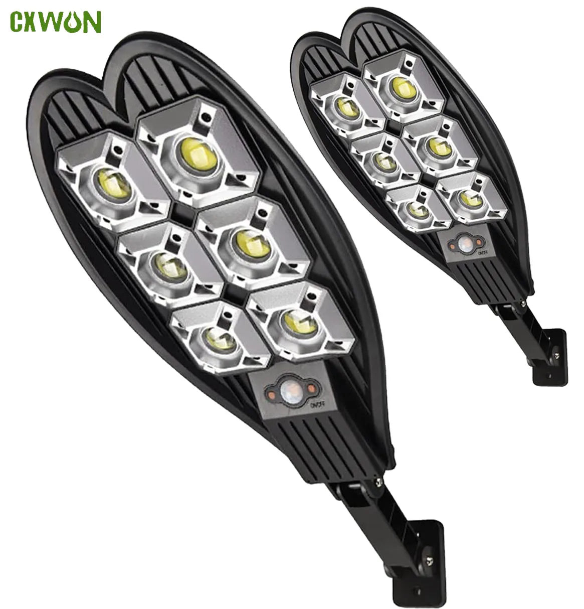 108COB Solar Street Lamp Motion Detector Outdoor Remote Control Zpaxo