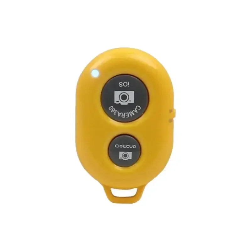 Mini Camera Bluetooth-compatible Remote Controller Photo Shutter Zpaxo Yellow