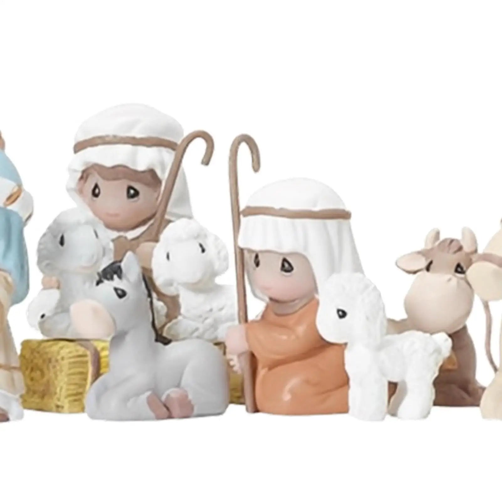 Nativity Scene Classic Religious Resin Collectible Christmas
