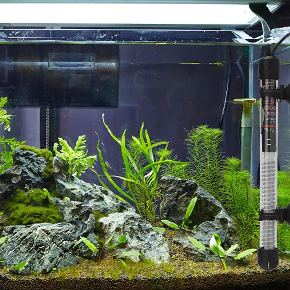 Submersible Aquarium Heater 25W–300W | Fish Tank Heating Rod Aquarium Heater Zpaxo