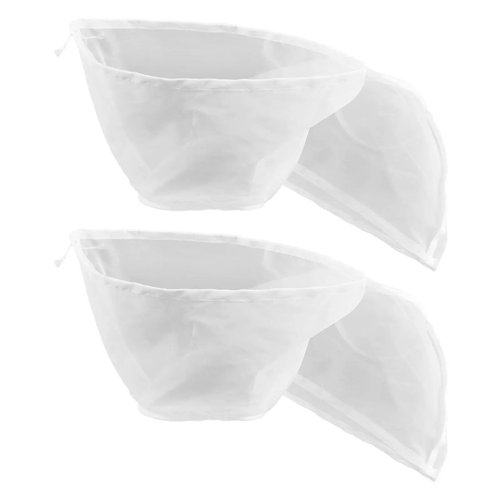4Pcs Honey Filter Bag Food Grade Nylon Fine Mesh Strainer for 5 Gallon Bucket Beekeeping Honey Harvesting Supplies Reusable Zpaxo Default Title