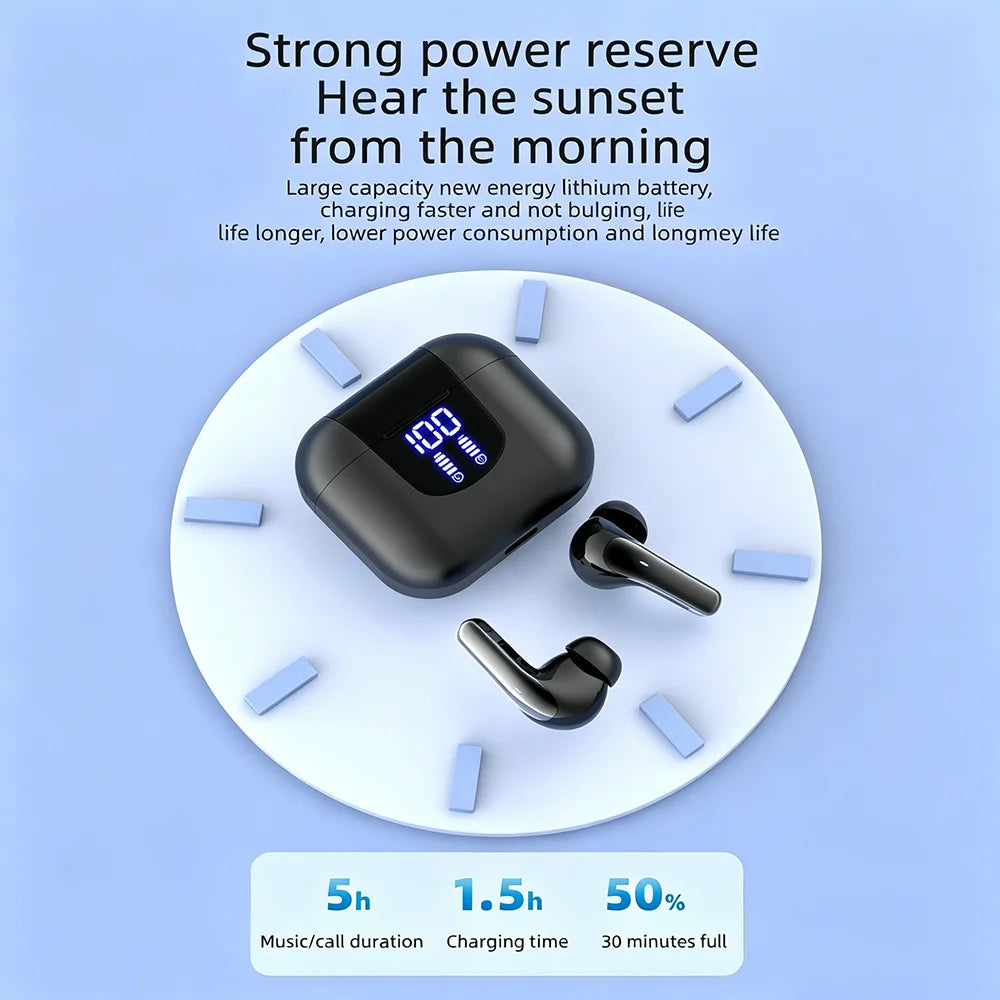 KEBIDUMEI Bluetooth 5 4 Earphones Wireless Headphones Hifi Stereo