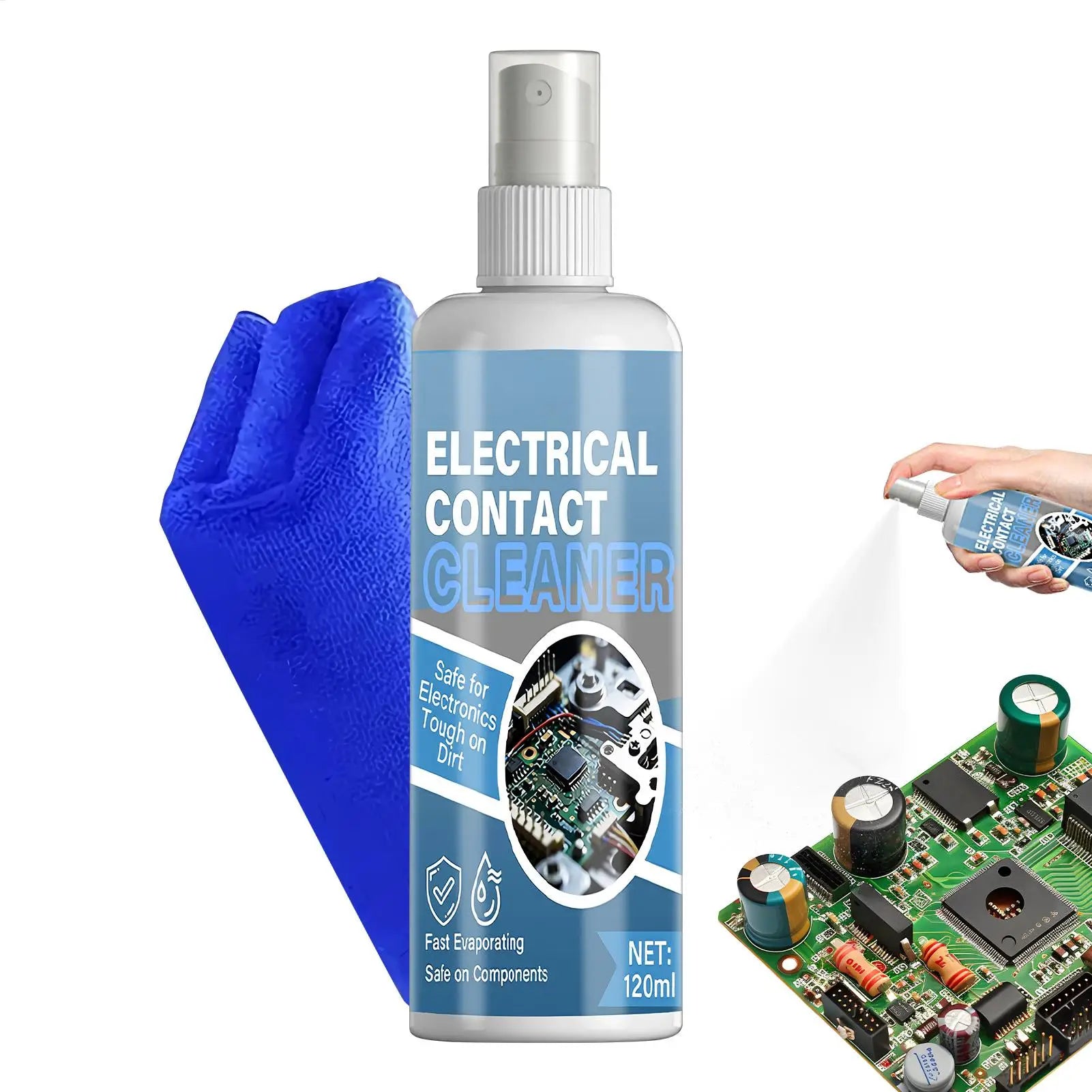 Contact Cleaner Electronics Fast Drying Spray PCB Circuit Board