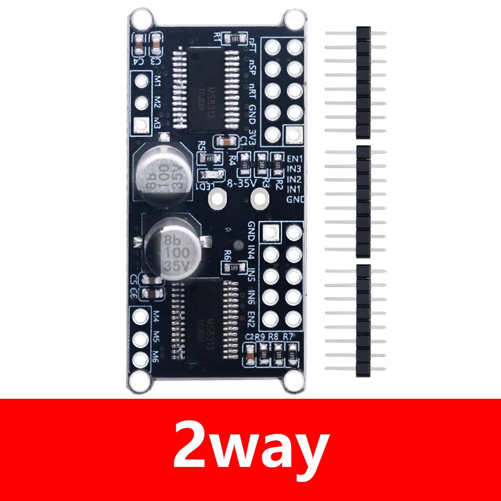 8-30v SimpleFOCMini DC brushless motor drive board FOC control driver SVPWM control algorithm Zpaxo 2way 1pc