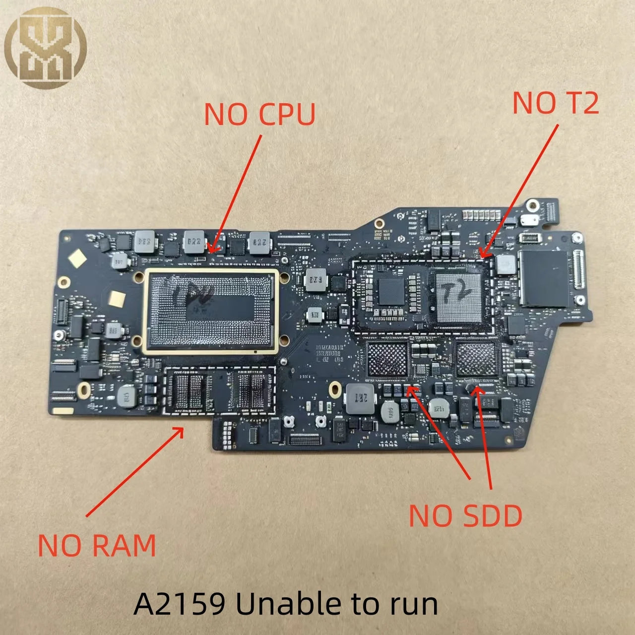 A2159 Maintenance Auxiliary Materials Macbook 13-inch 2019 Logic